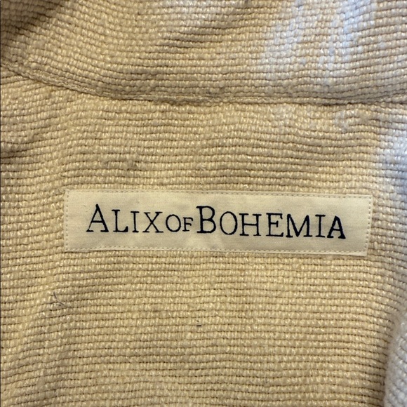 Alix Of Bohemia Cream and Pink Embroidered Jacket - Picture 5 of 6